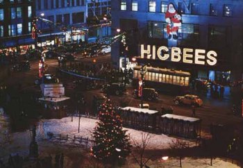 Flashback Wraps Up Christmas Nostalgia on Big Screen Photo: Exterior of Higbee's